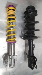 GR Yaris - KW Gewindefahrwerk V3 inox - 35256023