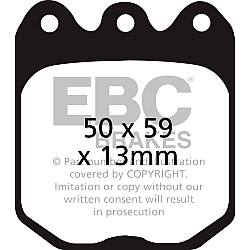 EBC Yellowstuff BremsbelägeHigh End Lösung für schnelle Straßenfahrzeuge - DP4056R
