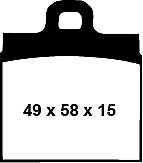 EBC Blackstuff Bremsbelägeoptimierter Austauschbremsbelag - DP111