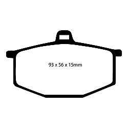 EBC Blackstuff Bremsbelägeoptimierter Austauschbremsbelag - DP284