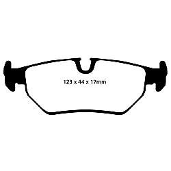 EBC Yellowstuff BremsbelägeHigh End Lösung für schnelle Straßenfahrzeuge - DP4690/2R