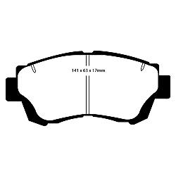 EBC Yellowstuff BremsbelägeHigh End Lösung für schnelle Straßenfahrzeuge - DP4874R