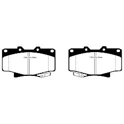 EBC Yellowstuff BremsbelägeHigh End Lösung für schnelle Straßenfahrzeuge - DP4992R