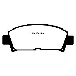 EBC Yellowstuff BremsbelägeHigh End Lösung für schnelle Straßenfahrzeuge - DP4995R