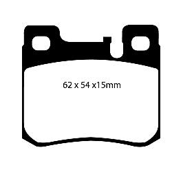 EBC Blackstuff Bremsbelägeoptimierter Austauschbremsbelag - DP1026