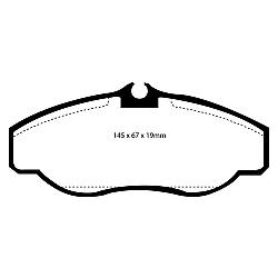EBC Yellowstuff BremsbelägeHigh End Lösung für schnelle Straßenfahrzeuge - DP41037R
