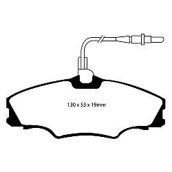 EBC Greenstuff BremsbelägeAramid Bremsbelag für mehr Bremskraft - DP21049