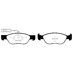 EBC Blackstuff Bremsbelägeoptimierter Austauschbremsbelag - DP1060