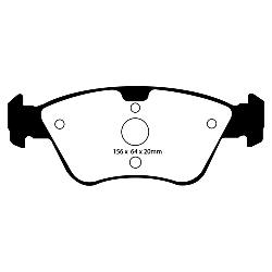 EBC Yellowstuff BremsbelägeHigh End Lösung für schnelle Straßenfahrzeuge - DP41075R