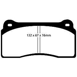 EBC Orangestuff EBC RennbremsbelägeEBC Rennbremsbeläge - DP91110