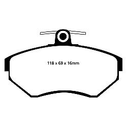 EBC Blackstuff Bremsbelägeoptimierter Austauschbremsbelag - DP1112