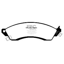 EBC Greenstuff BremsbelägeAramid Bremsbelag für mehr Bremskraft - DP21131