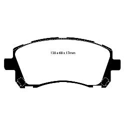 EBC Orangestuff EBC RennbremsbelägeEBC Rennbremsbeläge - DP91134