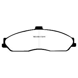 EBC Blackstuff Bremsbelägeoptimierter Austauschbremsbelag - DP1162