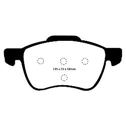 EBC Yellowstuff BremsbelägeHigh End Lösung für schnelle Straßenfahrzeuge - DP41229R