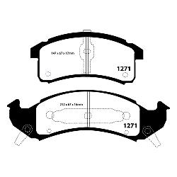 EBC Greenstuff BremsbelägeAramid Bremsbelag für mehr Bremskraft - DP21271