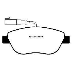 EBC Blackstuff Bremsbelägeoptimierter Austauschbremsbelag - DP1383