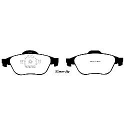 EBC Yellowstuff BremsbelägeHigh End Lösung für schnelle Straßenfahrzeuge - DP41394R