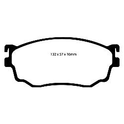 EBC Blackstuff Bremsbelägeoptimierter Austauschbremsbelag - DP1411
