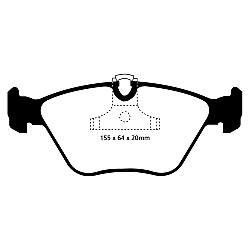 EBC Blackstuff Bremsbelägeoptimierter Austauschbremsbelag - DP1552