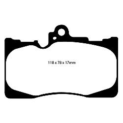 EBC Yellowstuff BremsbelägeHigh End Lösung für schnelle Straßenfahrzeuge - DP41589R