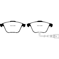 EBC Yellowstuff BremsbelägeHigh End Lösung für schnelle Straßenfahrzeuge - DP41594R