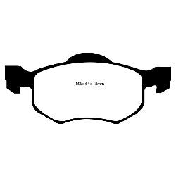 EBC Greenstuff Bremsbeläge 7000er SerieHigh End Lösung für SUV und 4&4 Fahrzeuge - DP71616