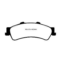 EBC Yellowstuff BremsbelägeHigh End Lösung für schnelle Straßenfahrzeuge - DP41630R