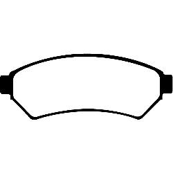 EBC Greenstuff Bremsbeläge 6000er SerieFür SUV und 4&4 Fahrzeuge - DP61727