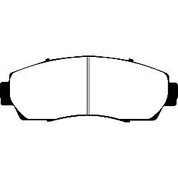 EBC Greenstuff Bremsbeläge 6000er SerieFür SUV und 4&4 Fahrzeuge - DP61743