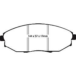 EBC Blackstuff Bremsbelägeoptimierter Austauschbremsbelag - DP1750