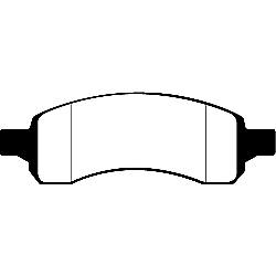 EBC Yellowstuff BremsbelägeHigh End Lösung für schnelle Straßenfahrzeuge - DP41761R