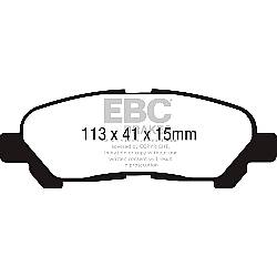 EBC Blackstuff Bremsbelägeoptimierter Austauschbremsbelag - DP1838