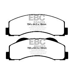 EBC Greenstuff Bremsbeläge 6000er SerieFür SUV und 4&4 Fahrzeuge - DP61855