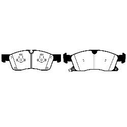 EBC Greenstuff Bremsbeläge 6000er SerieFür SUV und 4&4 Fahrzeuge - DP61871