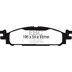 EBC Yellowstuff BremsbelägeHigh End Lösung für schnelle Straßenfahrzeuge - DP41873R