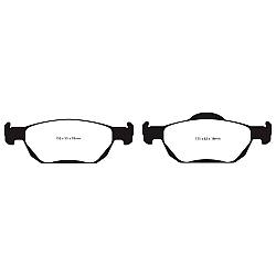 EBC Yellowstuff BremsbelägeHigh End Lösung für schnelle Straßenfahrzeuge - DP42000R