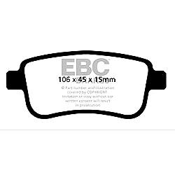 EBC Blackstuff Bremsbelägeoptimierter Austauschbremsbelag - DPX2025