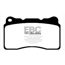 EBC Yellowstuff BremsbelägeHigh End Lösung für schnelle Straßenfahrzeuge - DP42093R