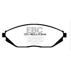 EBC Greenstuff BremsbelägeAramid Bremsbelag für mehr Bremskraft - DP22097