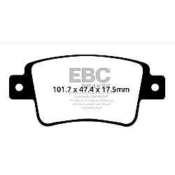 EBC Greenstuff BremsbelägeAramid Bremsbelag für mehr Bremskraft - DP22101