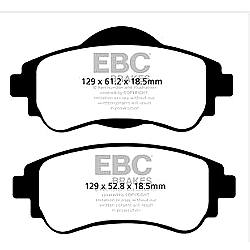 EBC Blackstuff Bremsbelägeoptimierter Austauschbremsbelag - DPX2109