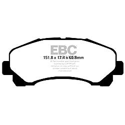 EBC Greenstuff Bremsbeläge 6000er SerieFür SUV und 4&4 Fahrzeuge - DP62113
