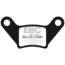 EBC Blackstuff Bremsbelägeoptimierter Austauschbremsbelag - DPX2129