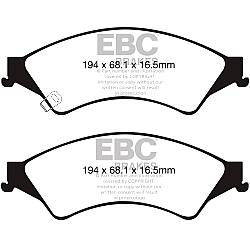 EBC Yellowstuff BremsbelägeHigh End Lösung für schnelle Straßenfahrzeuge - DP42140R