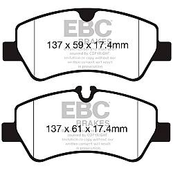 EBC Blackstuff Bremsbelägeoptimierter Austauschbremsbelag - DPX2152