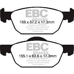 EBC Blackstuff Bremsbelägeoptimierter Austauschbremsbelag - DPX2154