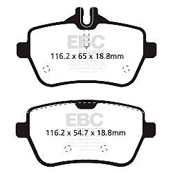 EBC Greenstuff BremsbelägeAramid Bremsbelag für mehr Bremskraft - DP22180