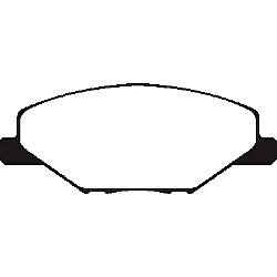 EBC Greenstuff BremsbelägeAramid Bremsbelag für mehr Bremskraft - DP22211