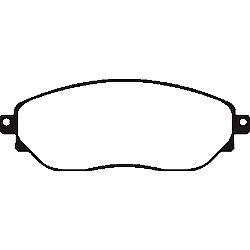 EBC Blackstuff Bremsbelägeoptimierter Austauschbremsbelag - DPX2226